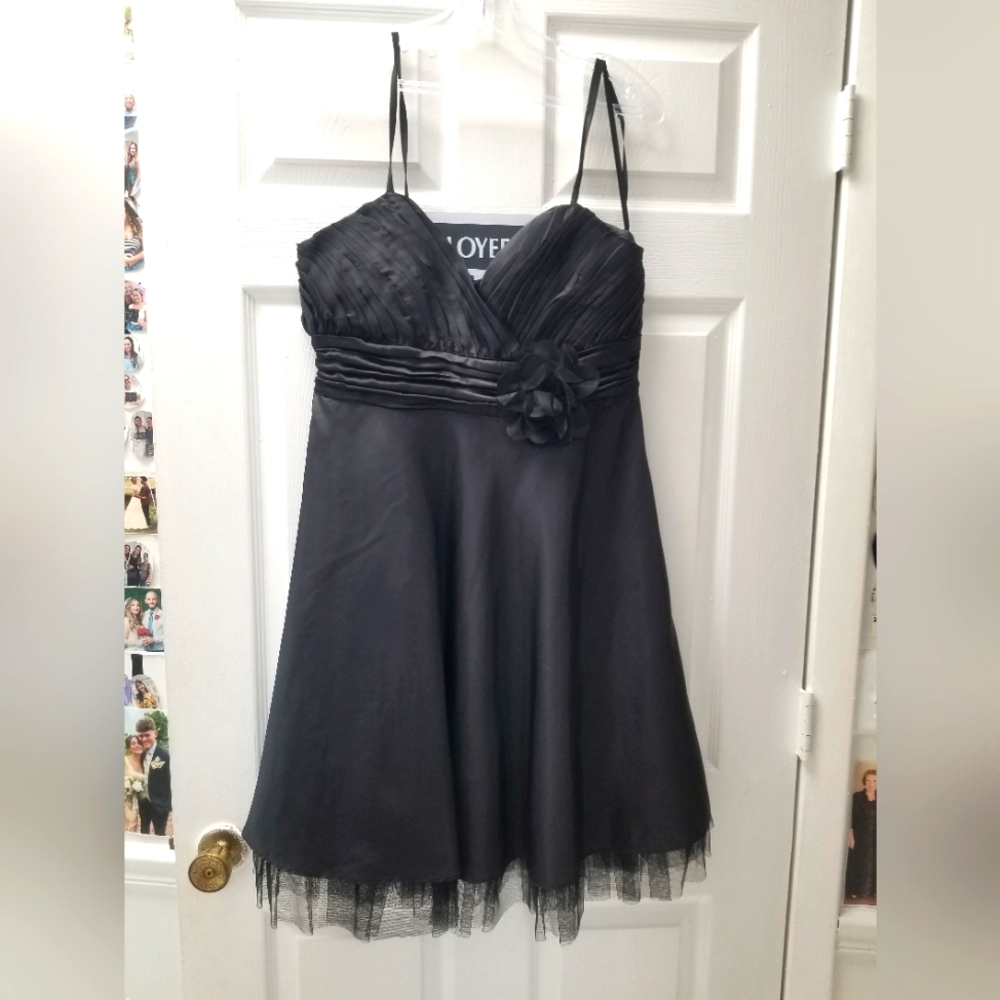 NWT mini dress by Fanny.  BLACK size XL